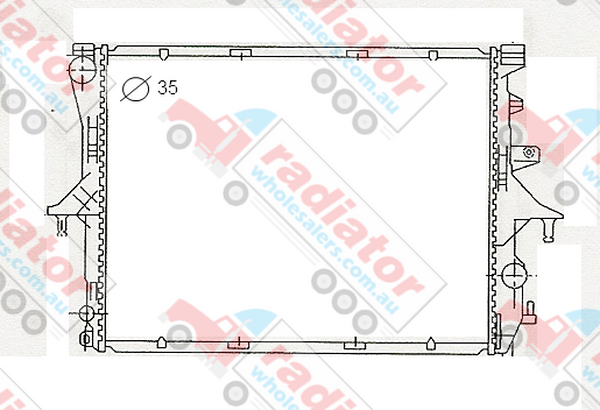 RW667134A Radiator